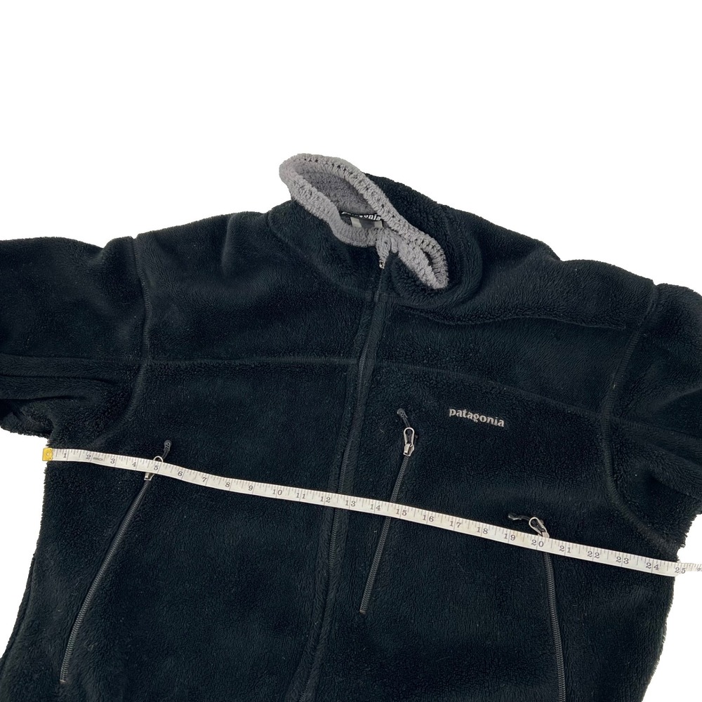 Vintage Patagonia R4 Regulator Polartec Fleece Jacket USA Men's XL Black - Picture 4 of 9